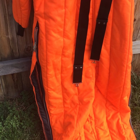 SafTbac Chiller Killer Orange Jumpsuit Made In USA SizeXXL - Picture 11 of 16